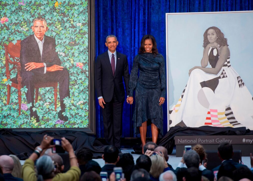 2018: Obama portraits unveiled